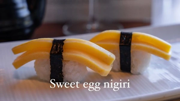 Teak OTR Sweet Egg Nigiri