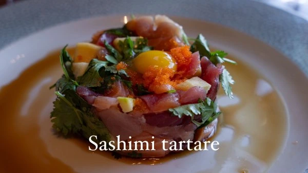 Teak OTR Sashimi Tartare