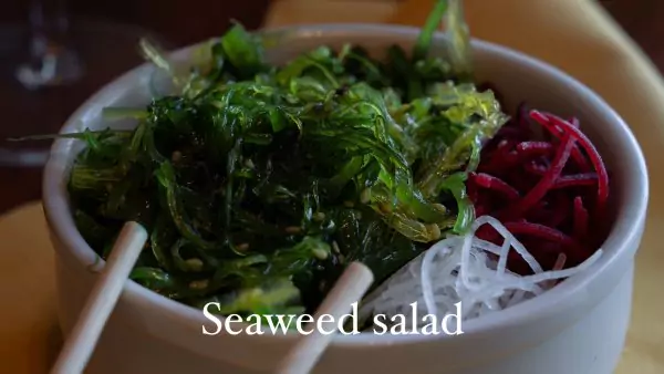 Teak OTR Seaweed Salad