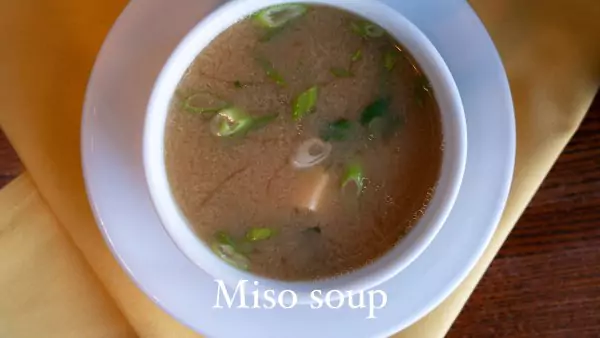 Teak OTR Miso Soup