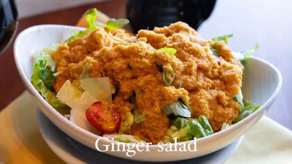 Teak OTR Ginger Salad