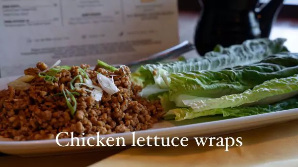 Teak OTR Chicken Lettuce Wraps