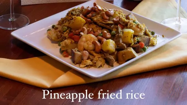 Teak OTR Pineapple Fried Rice